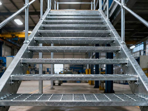 Steel Stairs & Stair Treads